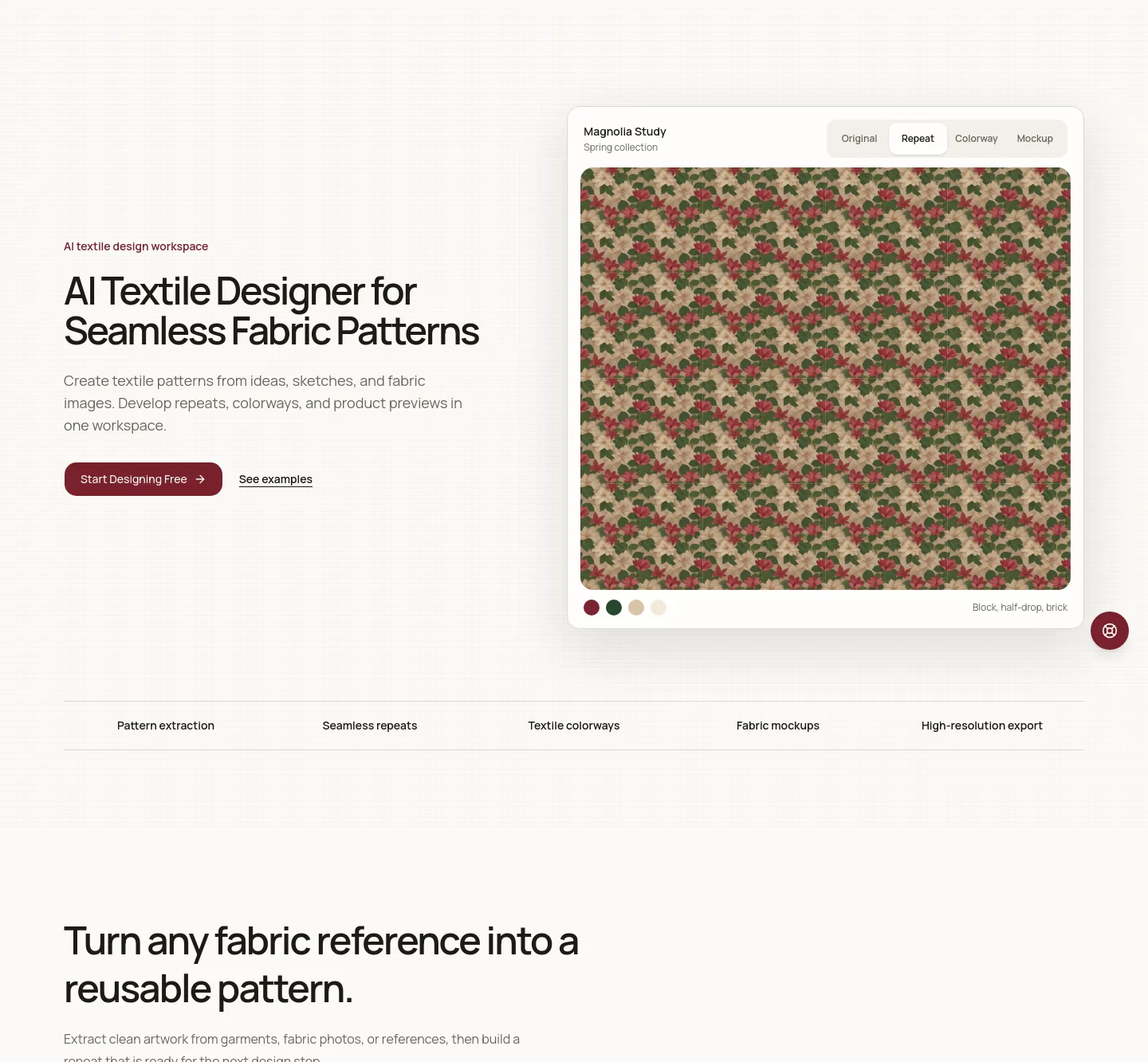 textilegen.com — Hero