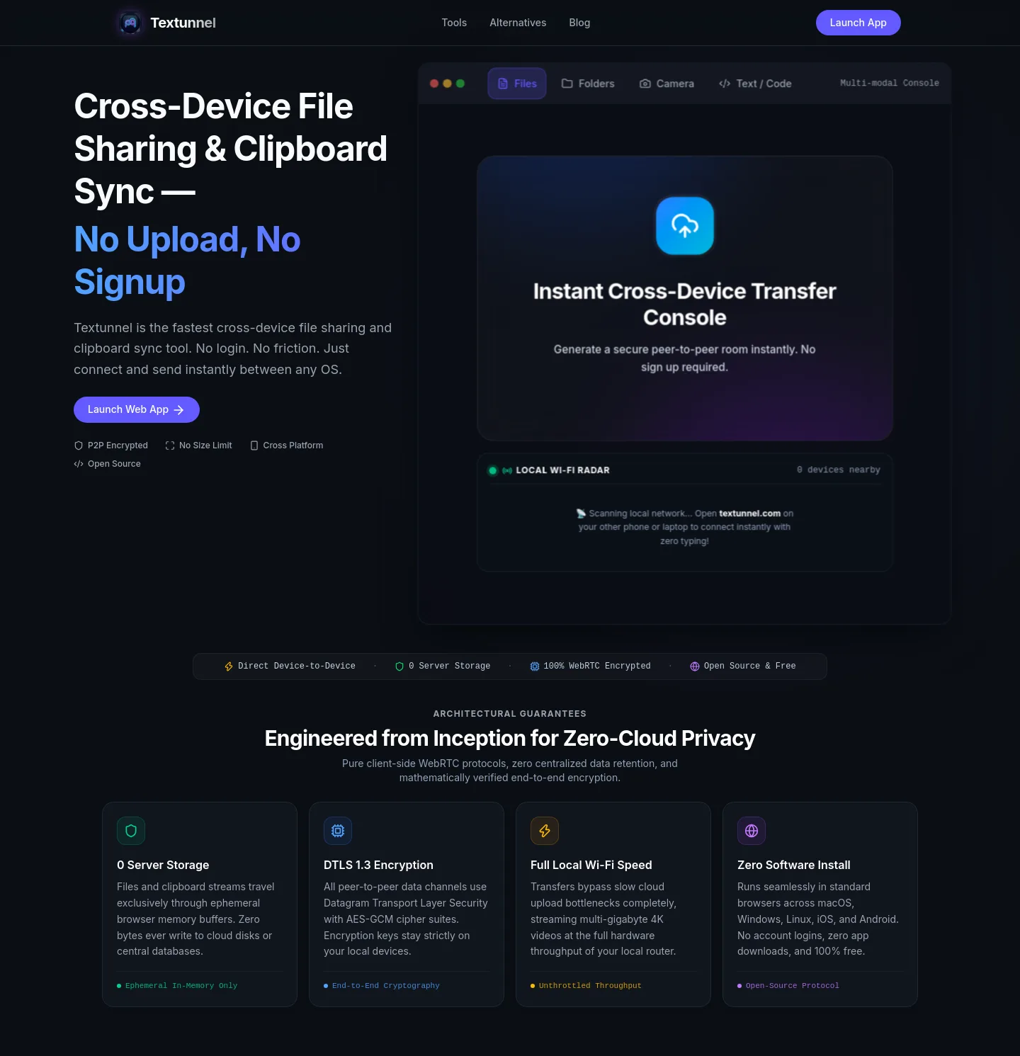 textunnel.com — Hero