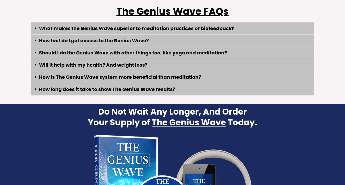 the-geniuswave.us — FAQ