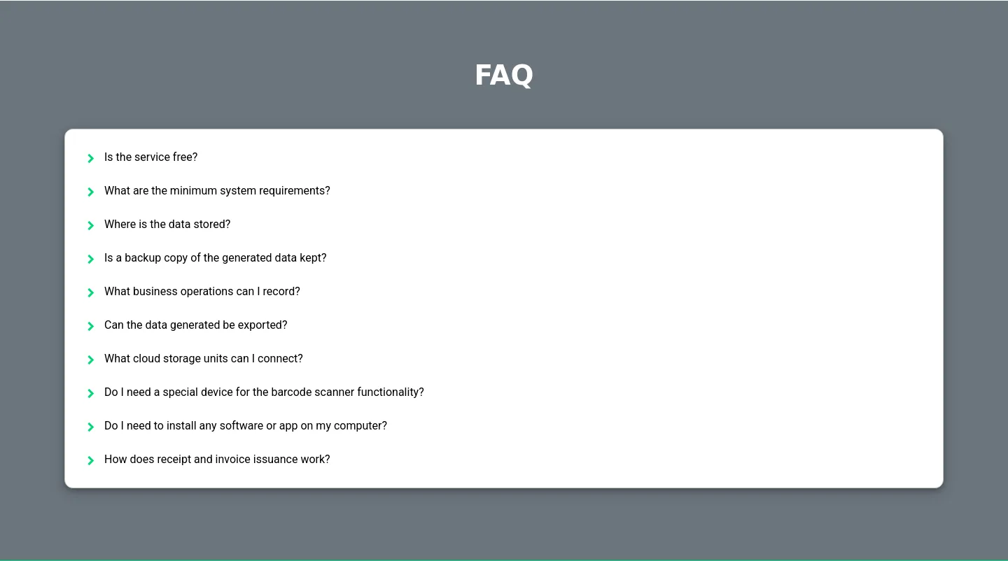 theshoptools.com — a real FAQ section