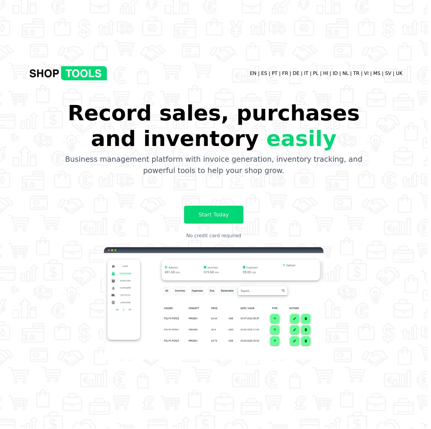 theshoptools.com — Hero