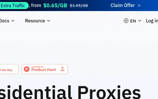 Price anchor element from thordata.com