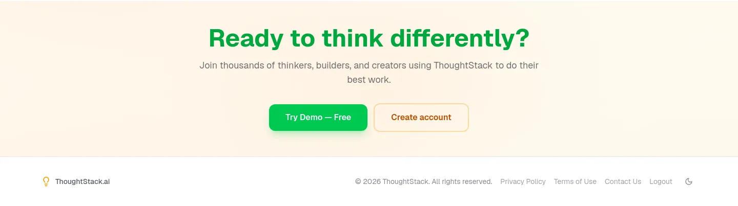 thoughtstack.ai — CTA