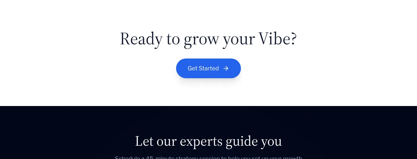 thrivestack.ai — a real CTA section