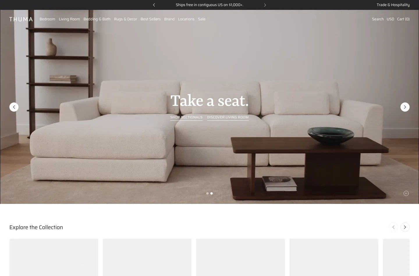 thuma.co — a measured funnel