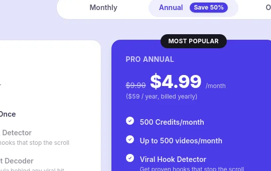 Price anchor element from tikotranscript.com