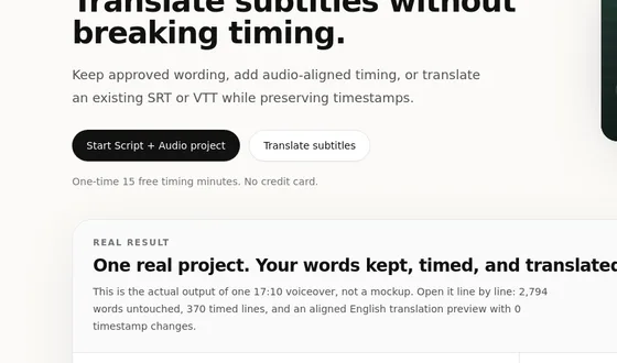 No credit card element from timedsubs.com