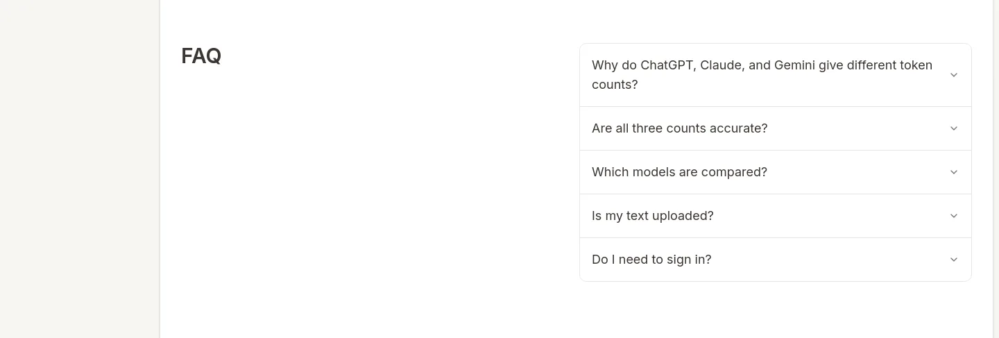 timothe.ai — a real FAQ section