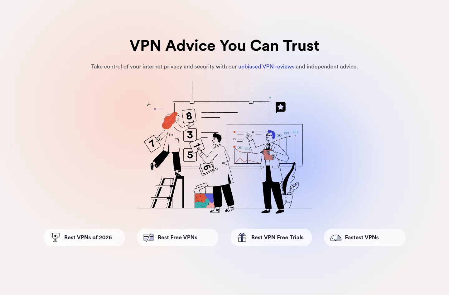 top10vpn.com Hero section