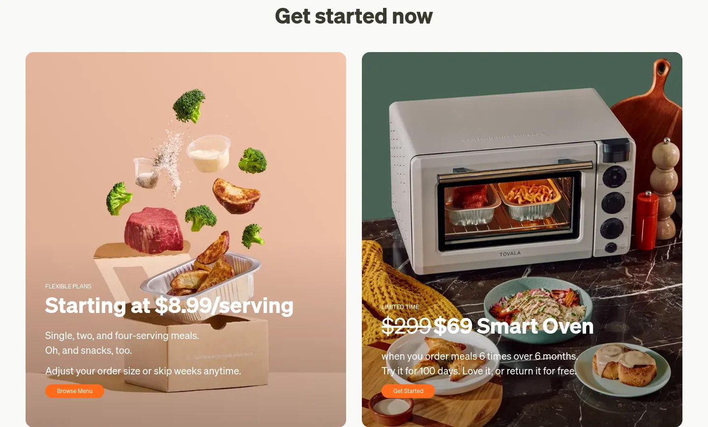 tovala.com — Pricing