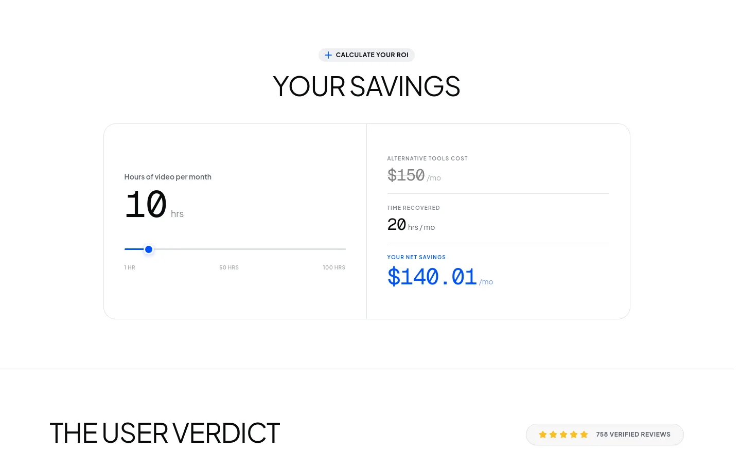 transcribeyt.com — Pricing