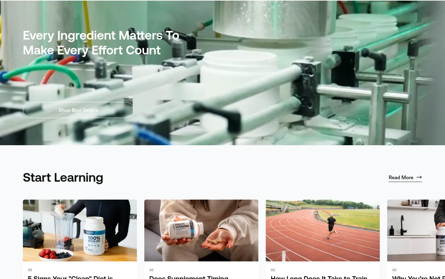 transparentlabs.com CTA section