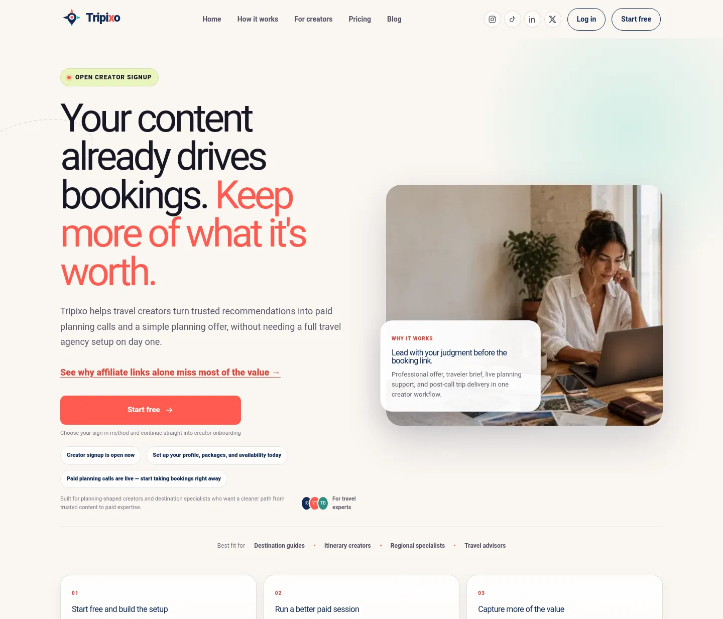 tripixo.ai — The Pricing Page