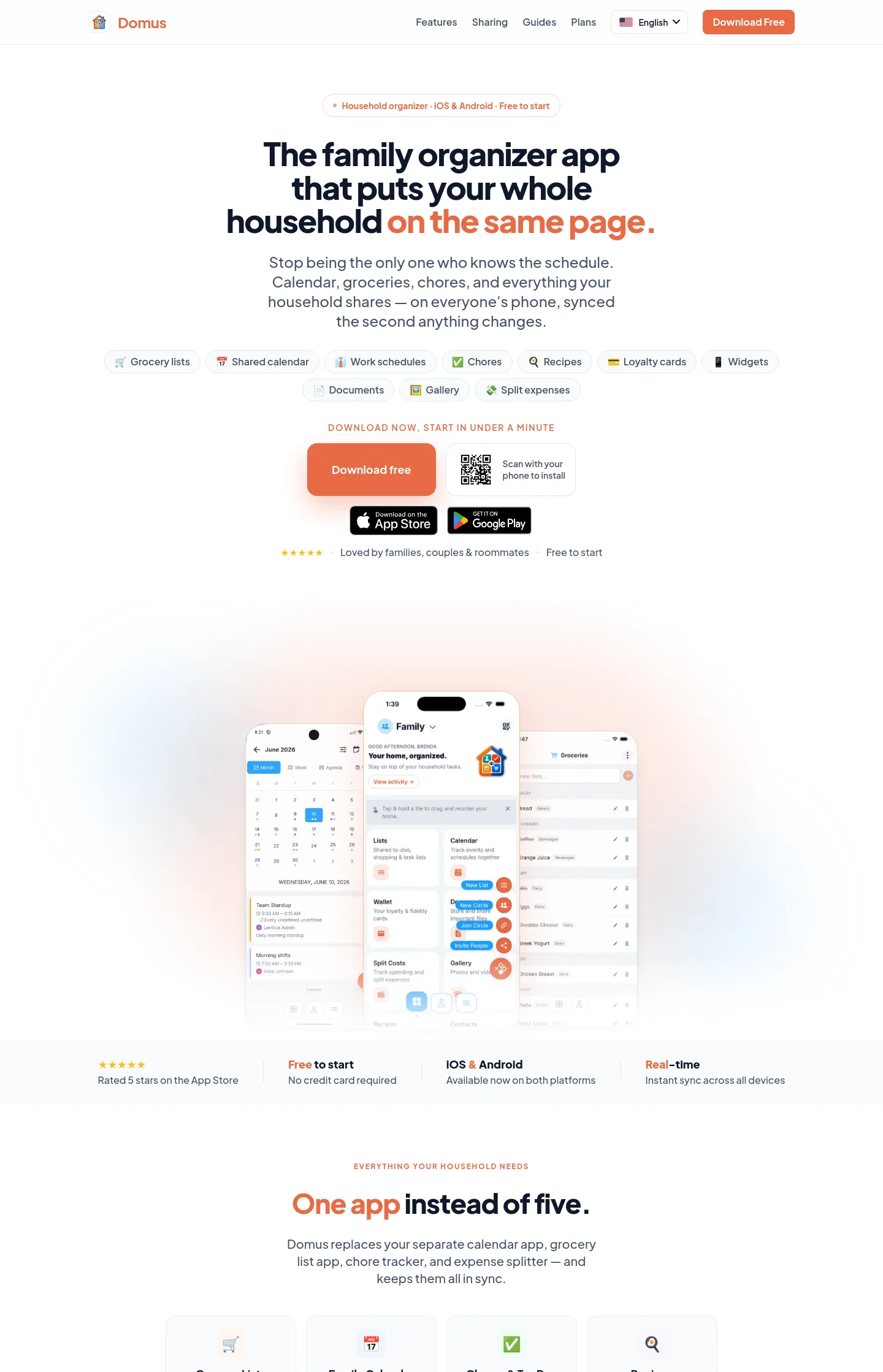 trydomus.app — a measured funnel