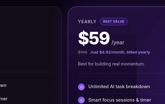 Price anchor element from tryfoco.com