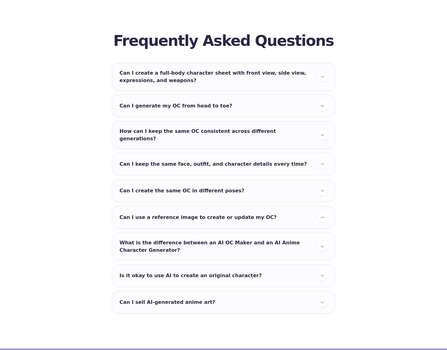 tryocmaker.com — FAQ