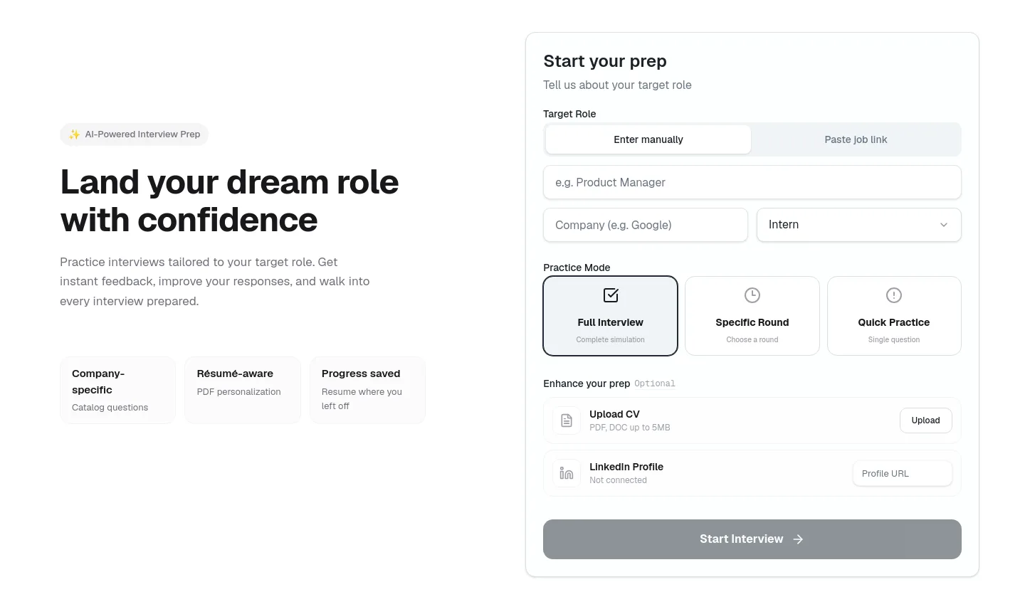 tryskillio.com Hero section