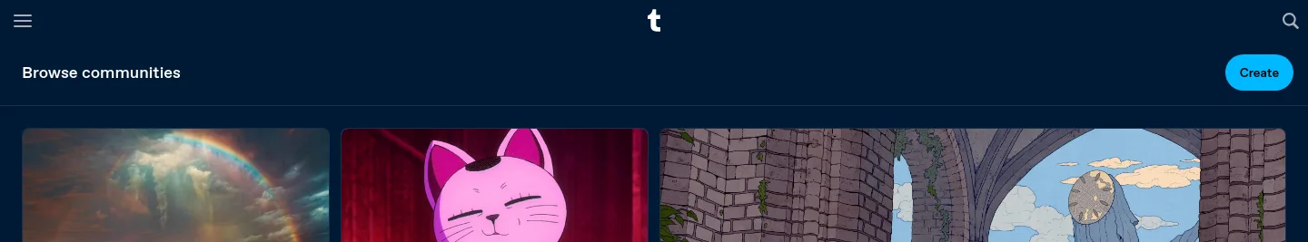 tumblr.com — a measured funnel