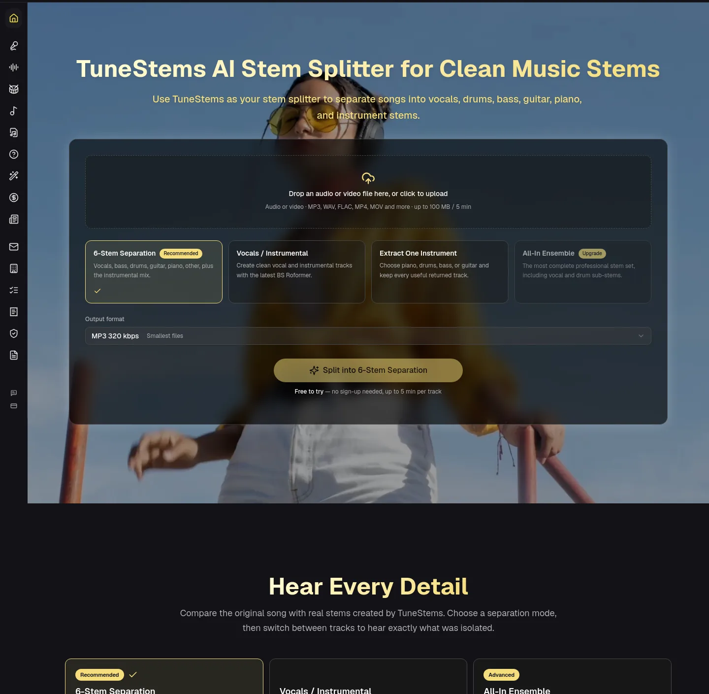 tunestems.com — Hero