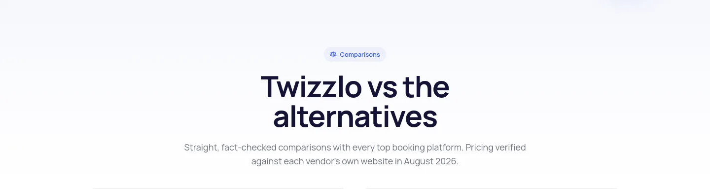 twizzlo.com Hero section