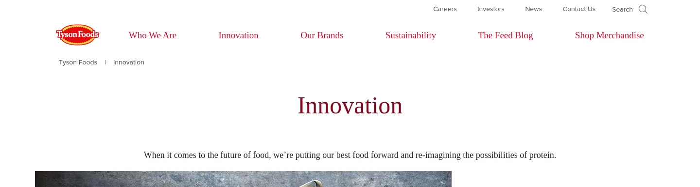 tysonfoods.com — a measured funnel