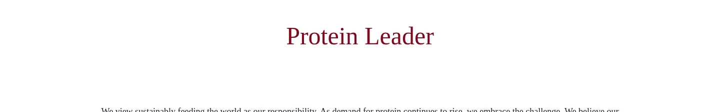 tysonfoods.com Hero section