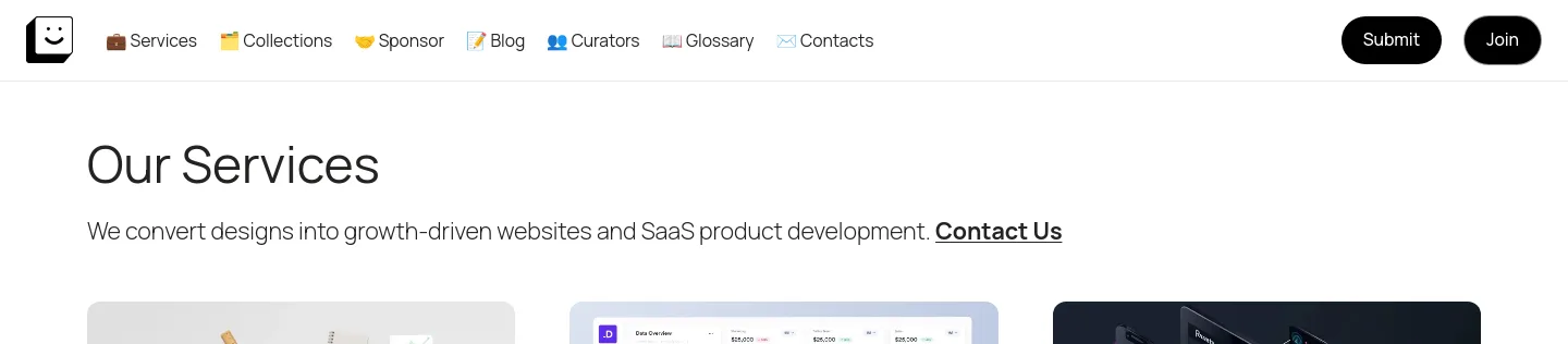 uiuxshowcase.com — a measured funnel