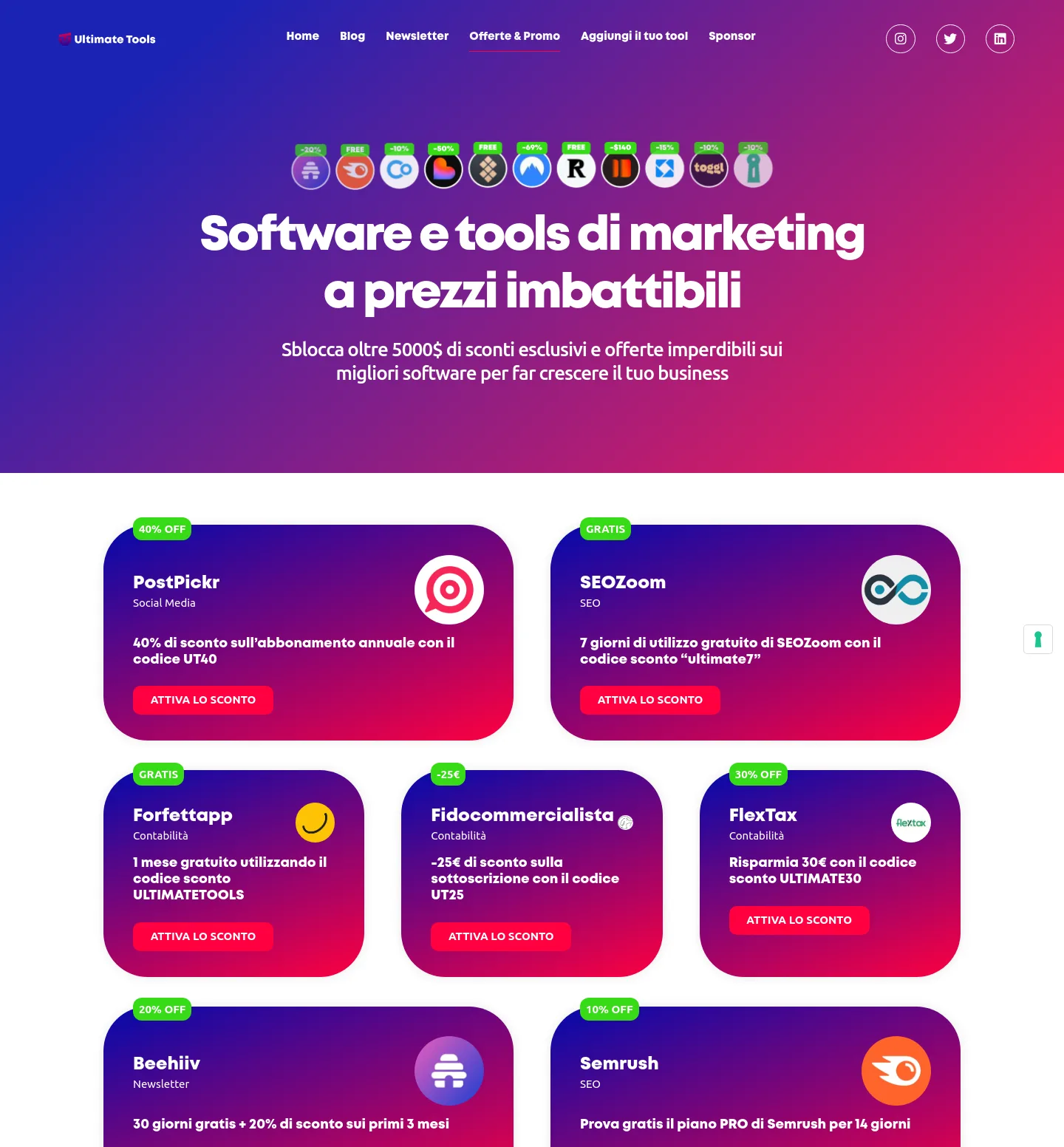 ultimatetools.eu — a measured funnel