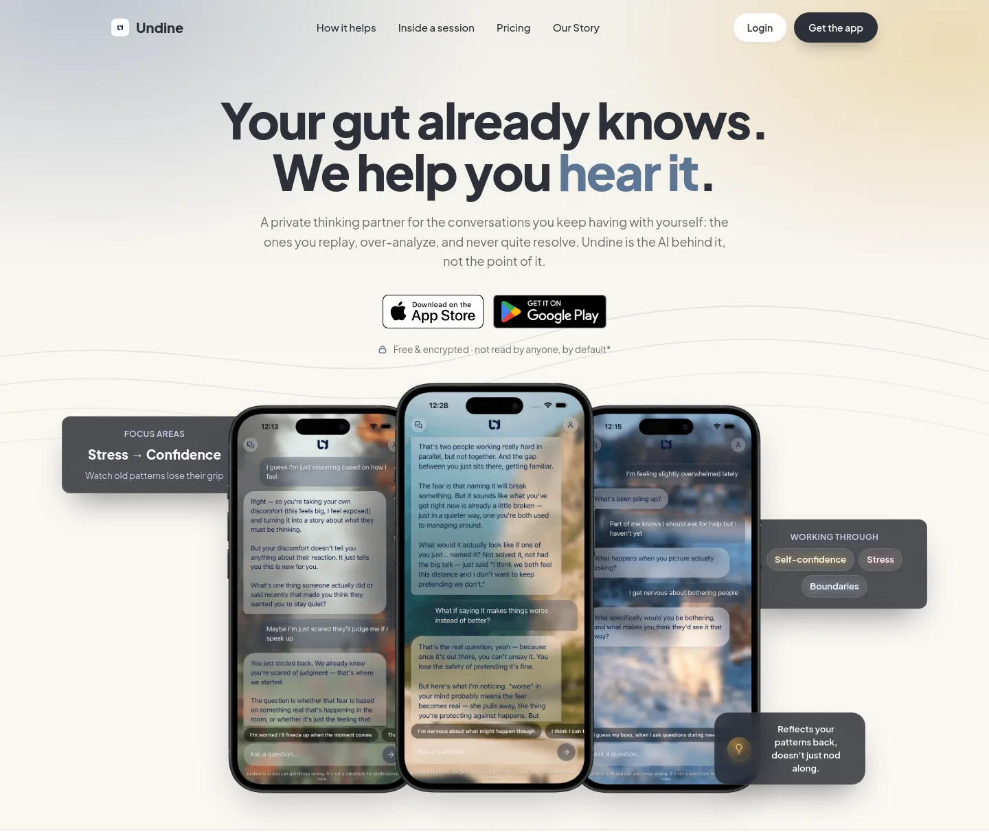 undine.app — Hero