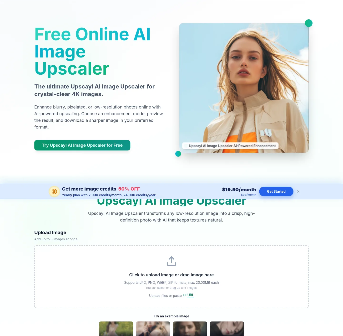 upscayl.app — Hero