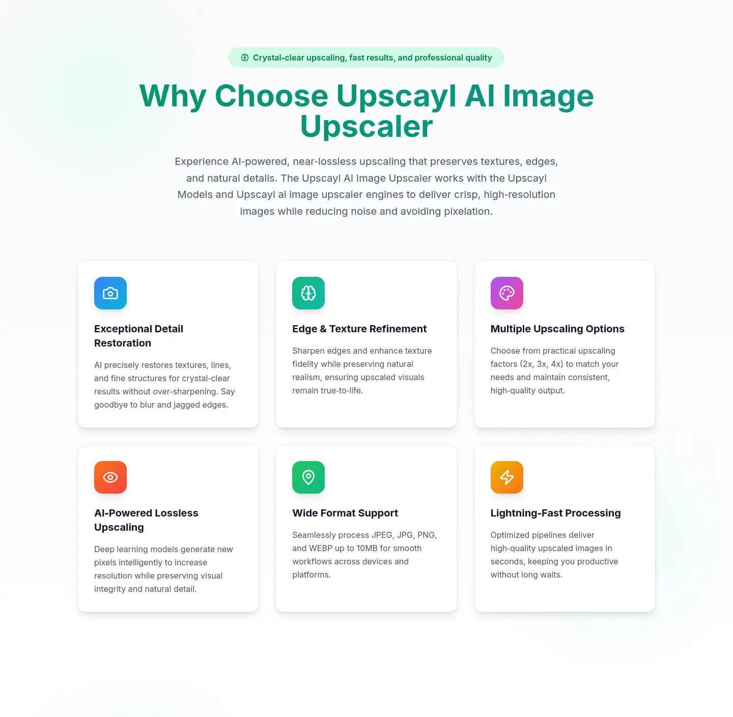 upscayl.app — Logo Wall