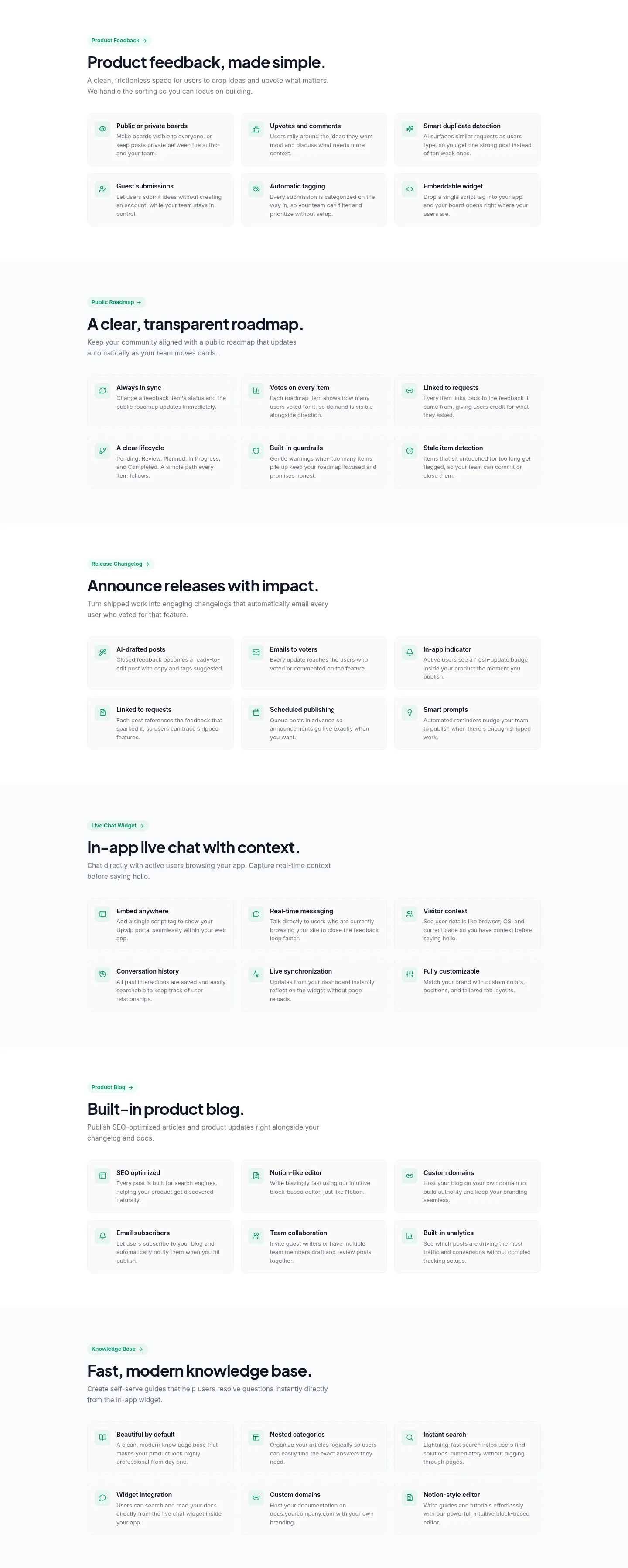 upwip.com — Features