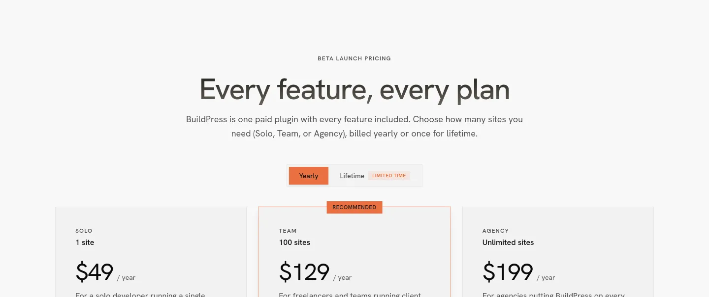 usebuildpress.com — Hero