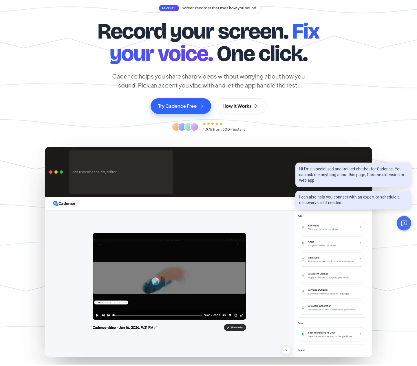 usecadence.co — Hero
