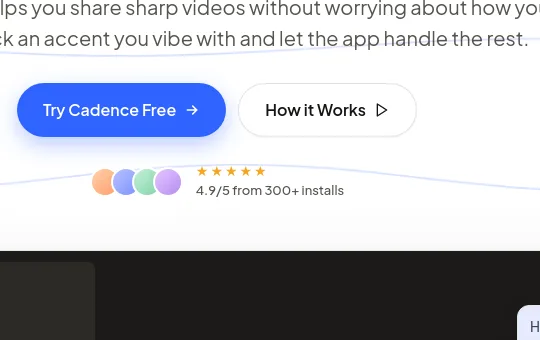 Rating element from usecadence.co