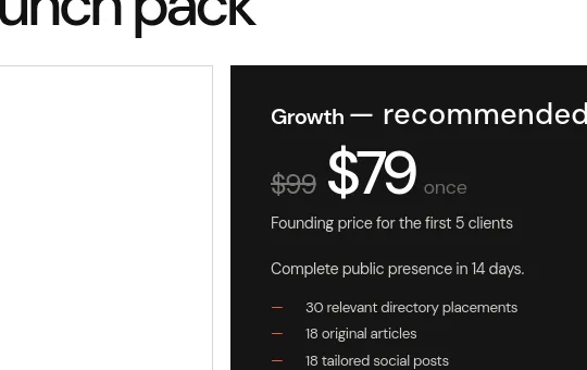 Price anchor element from usewok.com