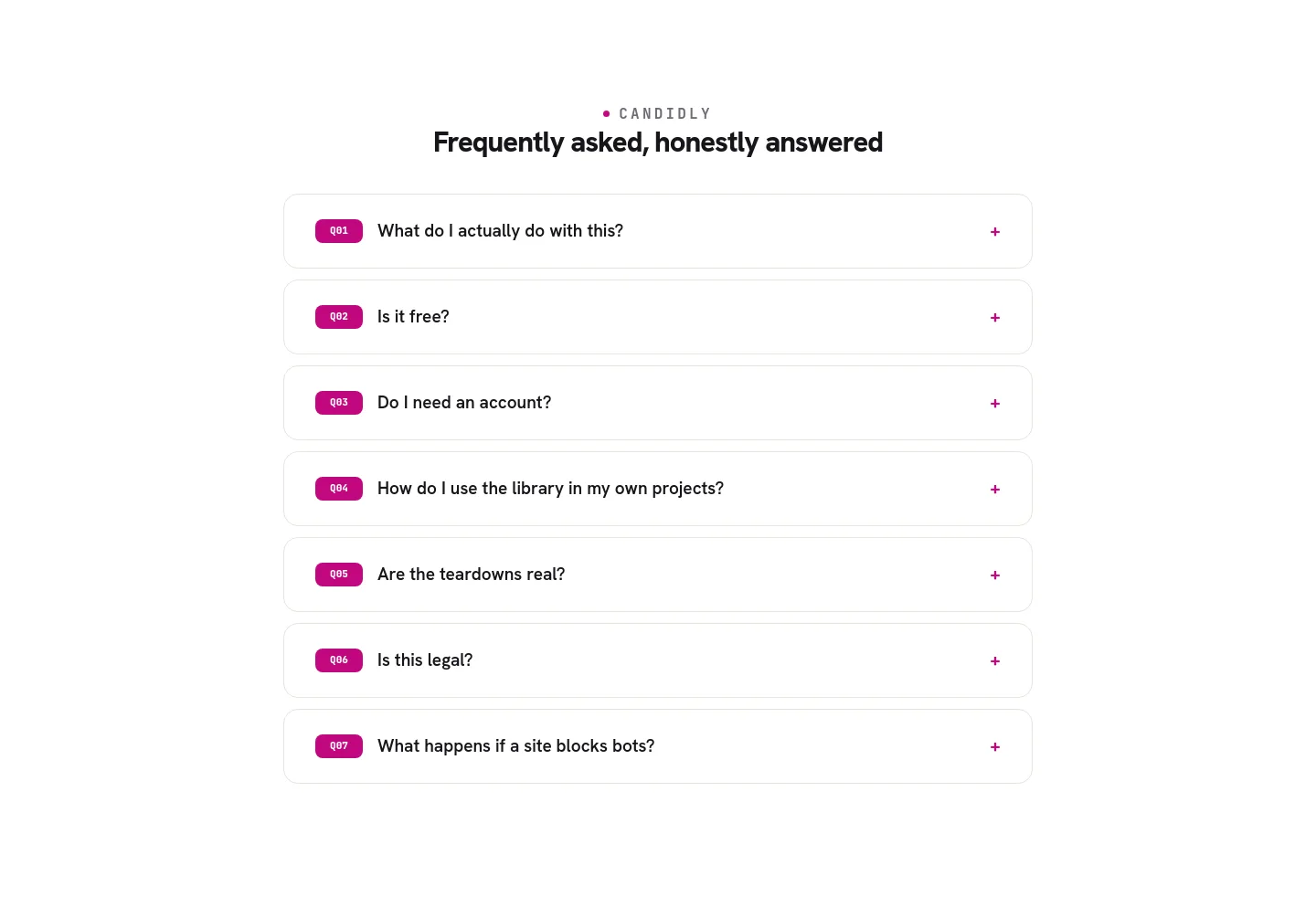 uxxray.com — FAQ