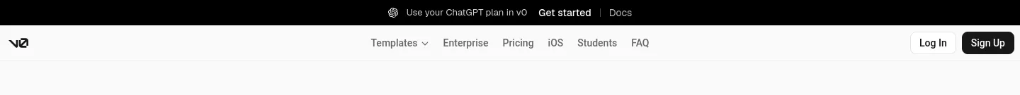 v0.app — a measured funnel