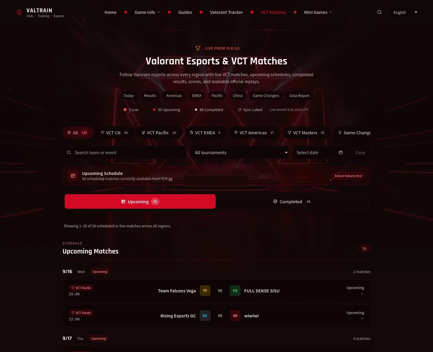 valoranttracker.net — a measured funnel