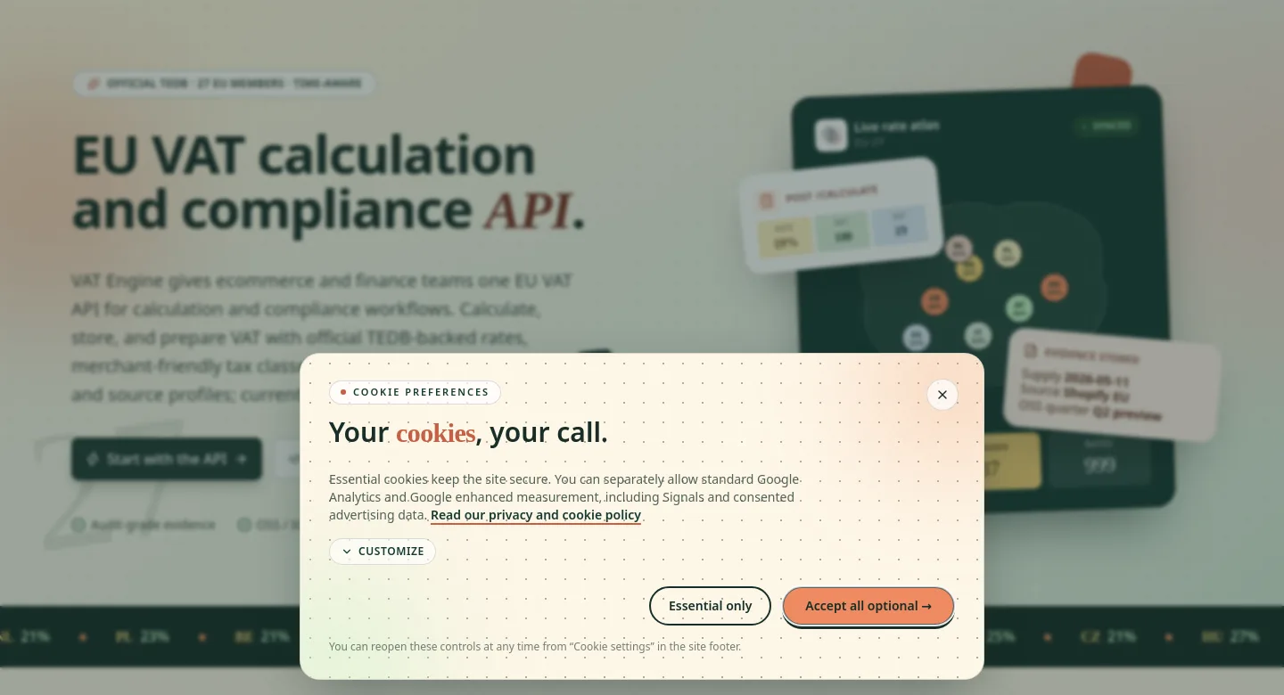 vat-engine.app — Hero