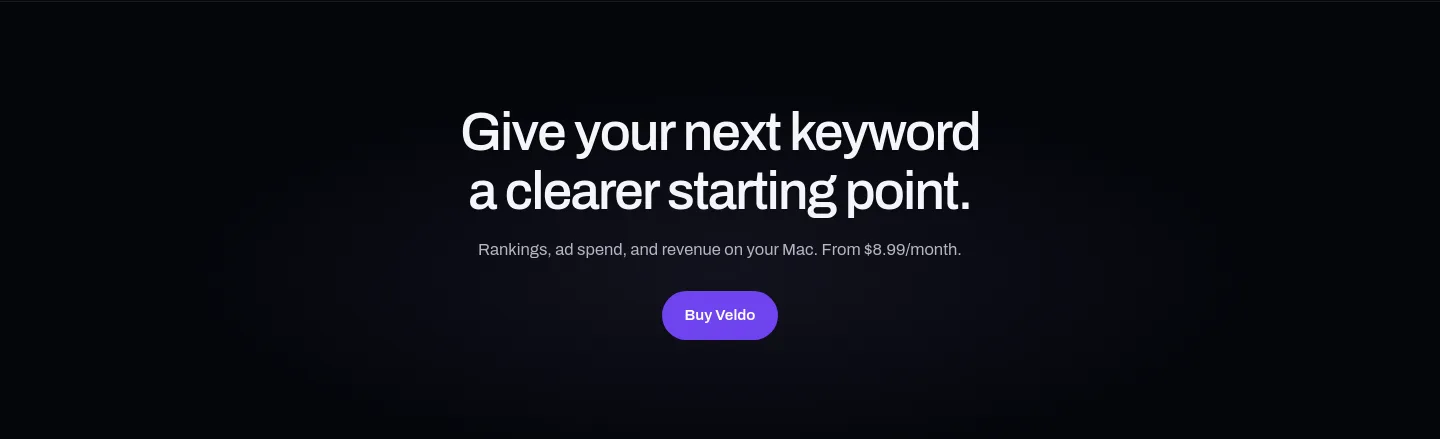 veldo.app — CTA