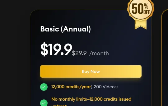 Price anchor element from veo3-ai.io