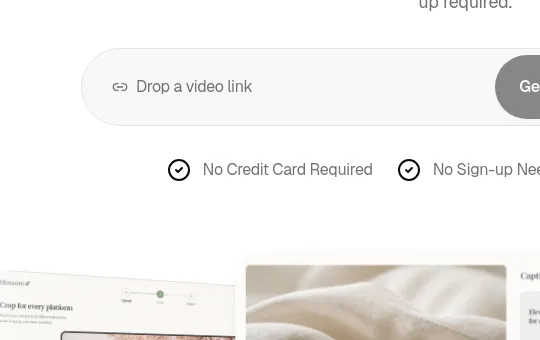 No credit card element from video-editor.ai