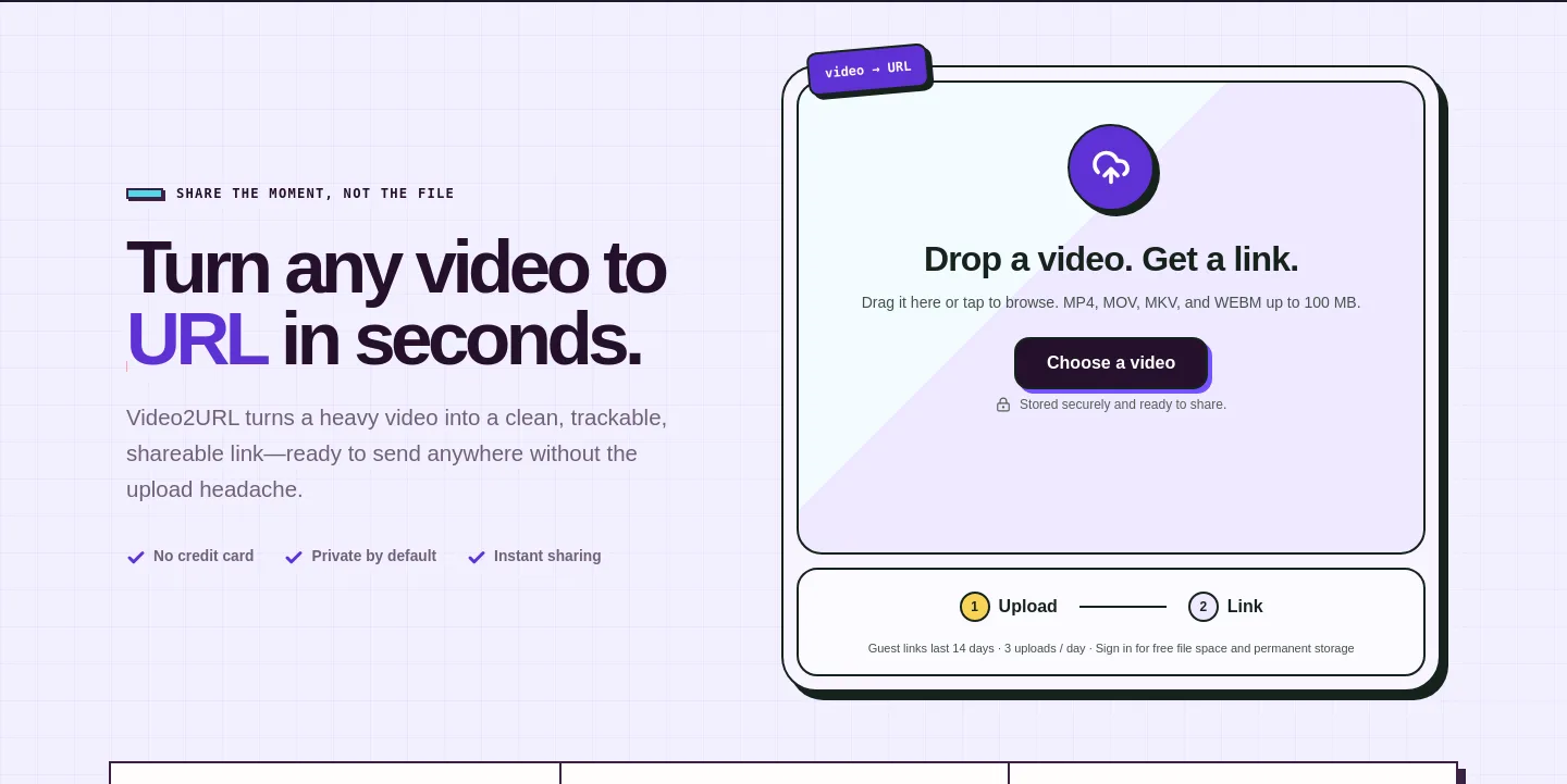 video2url.com — Hero