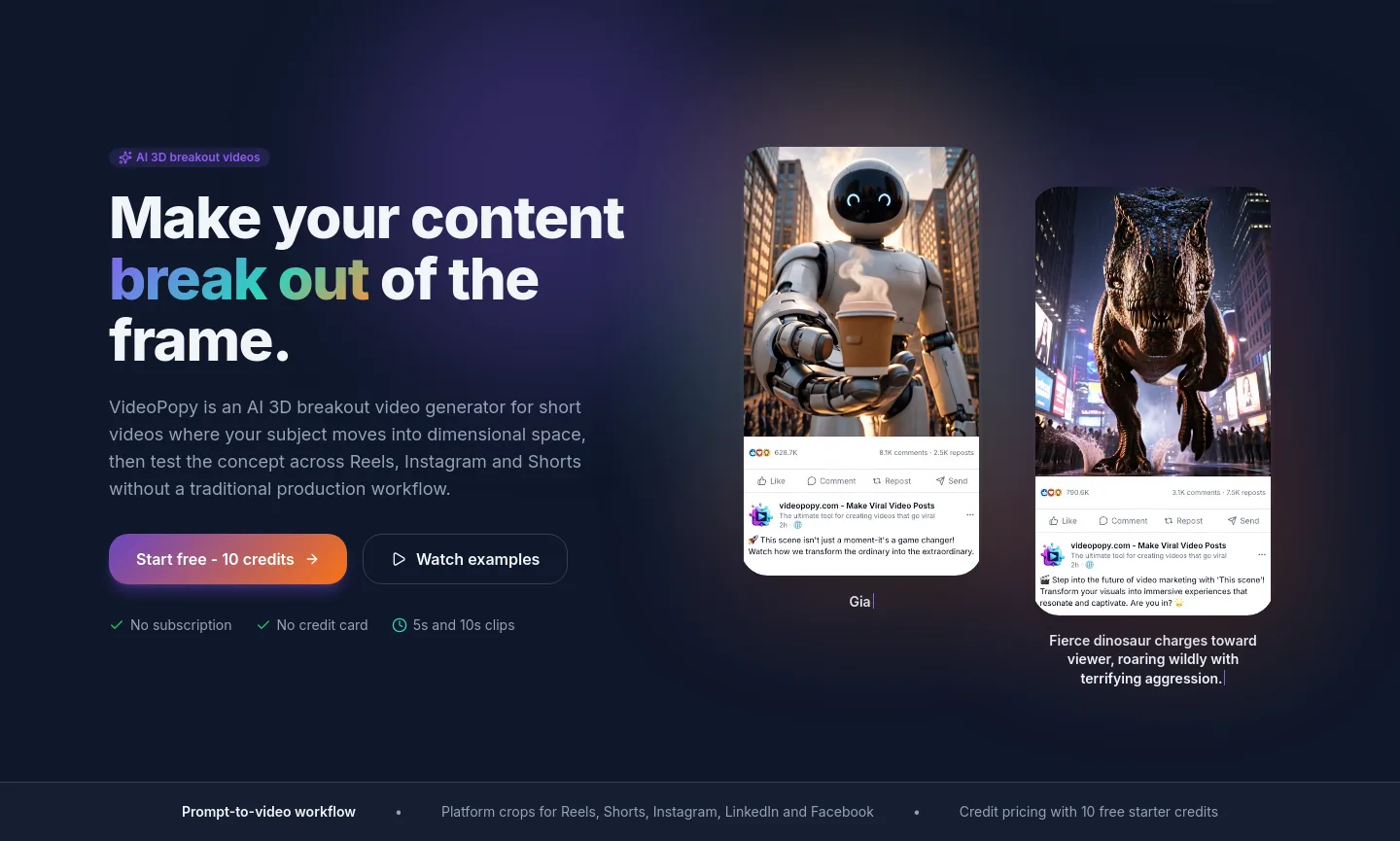 videopopy.com — Hero
