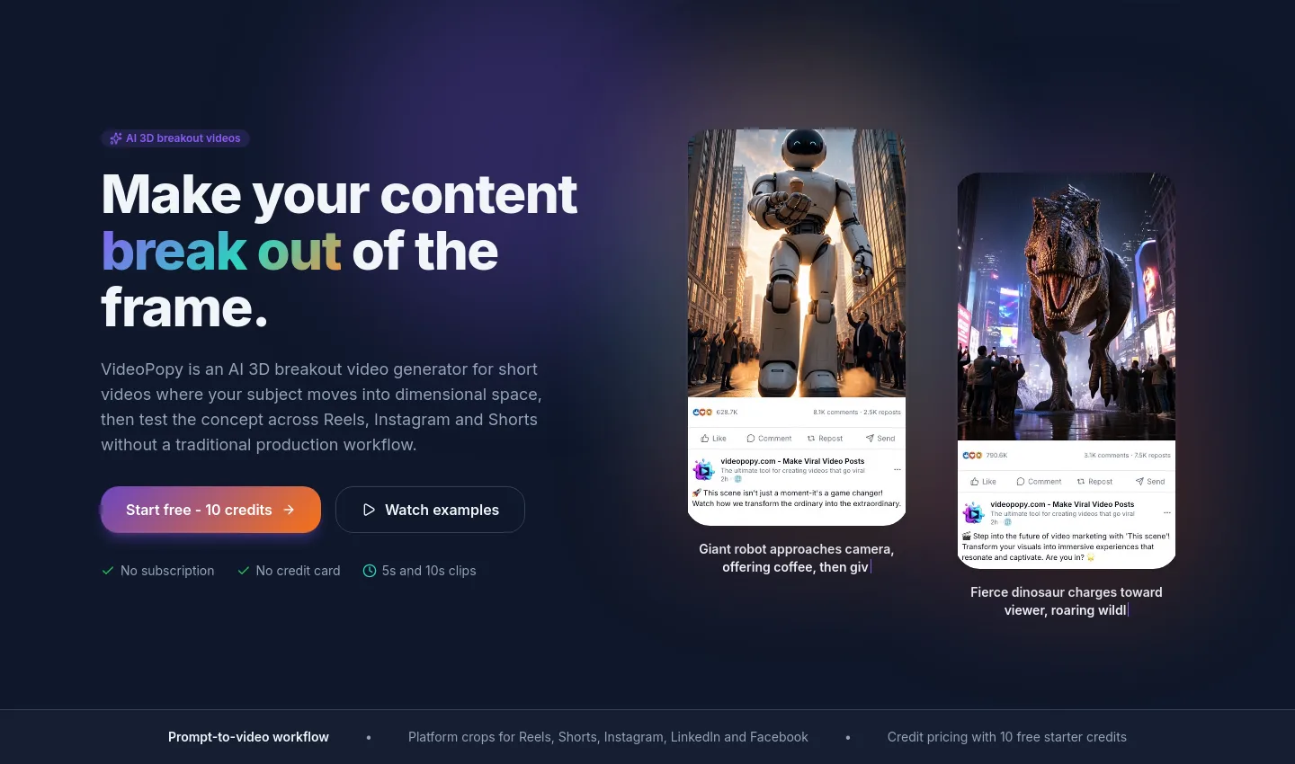 videopopy.com — Hero