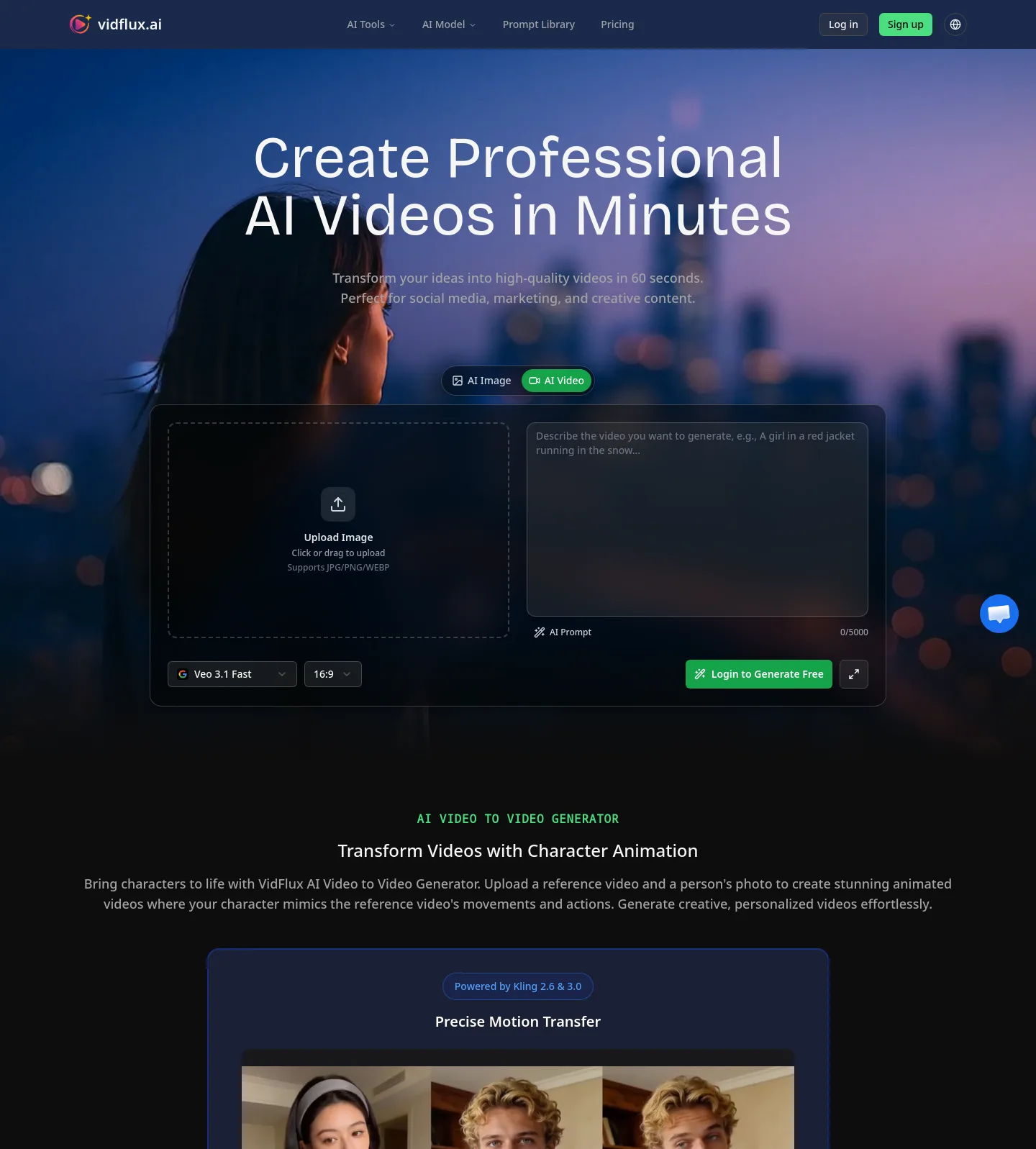 vidflux.ai — The Pricing Page