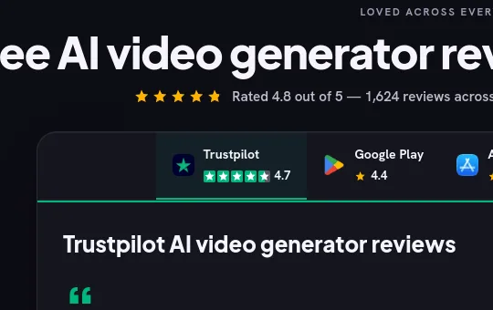 Rating element from vivideo.ai