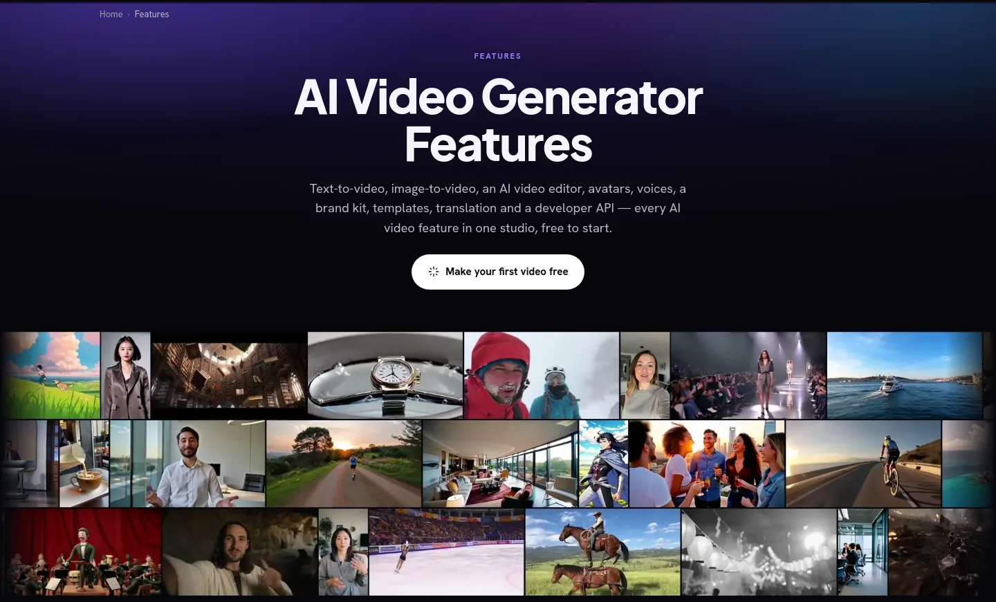 vivideo.ai — Hero