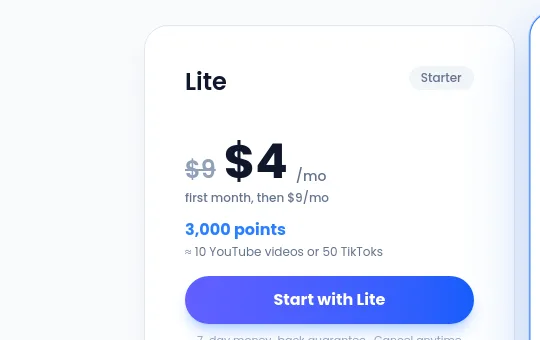 Price anchor element from vocallab.ai